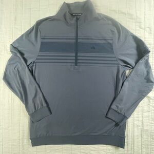 Travis Mathew Steel Blue Pullover Whitehawk Golf Club Embroidered Men’s Large